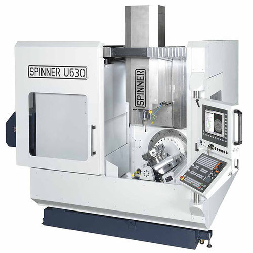 4轴CNC加工中心 - U4 series - SPINNER Werkzeugmaschinenfabrik GmbH - 立式 / BT40 / SK40