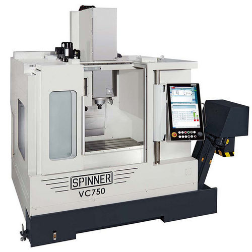 3轴CNC加工中心 - VC series - SPINNER Werkzeugmaschinenfabrik GmbH - 立式 / BT40 / HSK-63