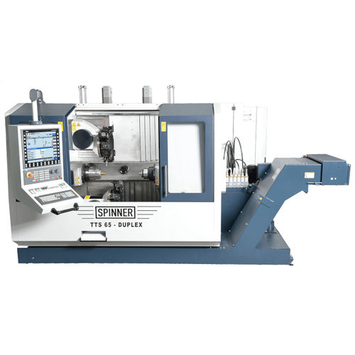 CNC数控车床 - TTS series - SPINNER Werkzeugmaschinenfabrik GmbH - 卧式 / 3轴 / 12工具