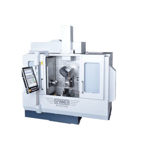 数控车削铣削中心 - MICROTURN LTBS - SPINNER Werkzeugmaschinenfabrik GmbH - 通用 / 5轴 / 双轴