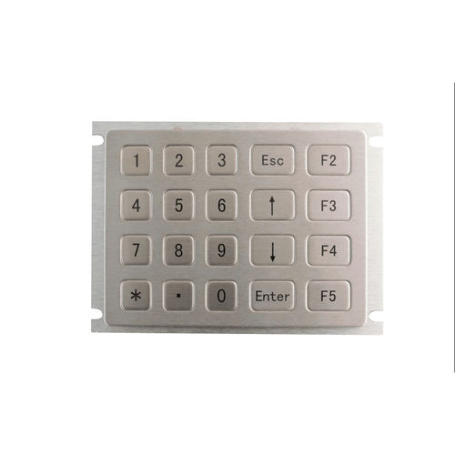 20键式数字键盘 - KY2122 - Shenzhen KEYU Co., Ltd  - 面板式 / 不锈钢 / 铝合金