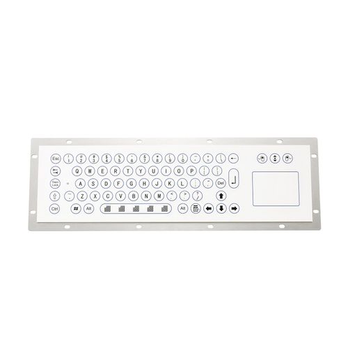 面板式键盘 - KY-UT385 - Shenzhen KEYU Co., Ltd  - 隔膜 / 带触摸板 / 工业