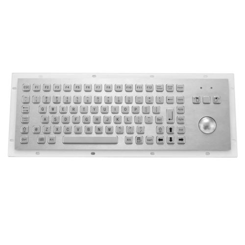 不锈钢键盘 - KY-PC-F2 - Shenzhen KEYU Co., Ltd  - 面板式 / 机械按键 / 鼠标双键