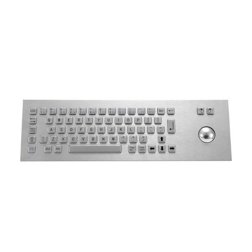 不锈钢键盘 - KY-PC-I - Shenzhen KEYU Co., Ltd  - 面板式 / 机械按键 / 鼠标双键