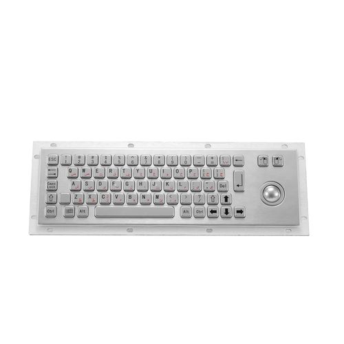 不锈钢键盘 - KY-PC-N - Shenzhen KEYU Co., Ltd  - 面板式 / 机械按键 / 鼠标双键