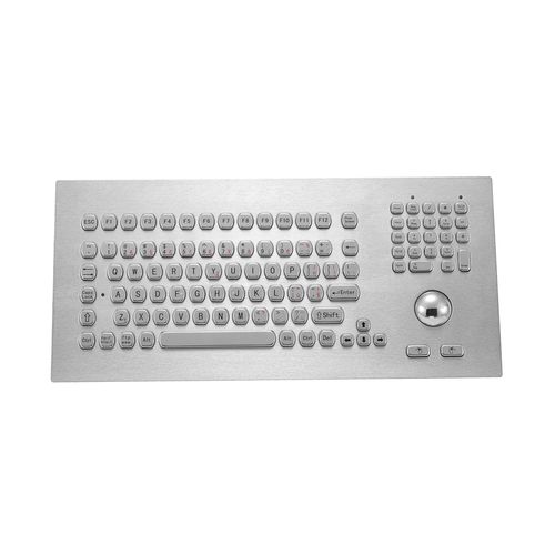 面板式键盘 - KY-PC-M385 - Shenzhen KEYU Co., Ltd  - 机械按键 / 104键 / 轨迹球