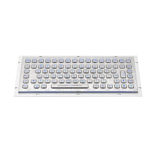 背光键盘 - KY-PC-F1-LED - Shenzhen KEYU Co., Ltd  - 机架式 / 机械按键 / 86 键式