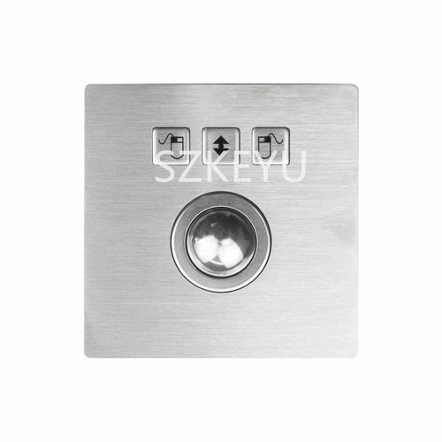 光学轨迹球 - KY-TB-25-3 - Shenzhen KEYU Co., Ltd  - 面板式 / 1 inch (25 mm) / 不锈钢