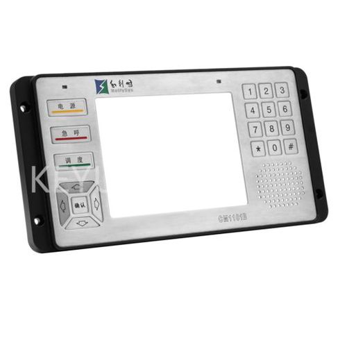 控制数字键盘 - KY-2220B - Shenzhen KEYU Co., Ltd  - 19键式 / 面板式 / 不锈钢