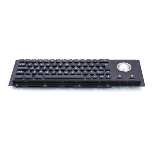 面板式键盘 - KY-PC-H-BL - Shenzhen KEYU Co., Ltd  - 机械按键 / 鼠标双键 / 轨迹球