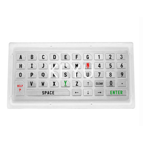 工业键盘 - KY-PC-K - Shenzhen KEYU Co., Ltd  - 面板式 / 机械按键 / 用于自助服务信息亭
