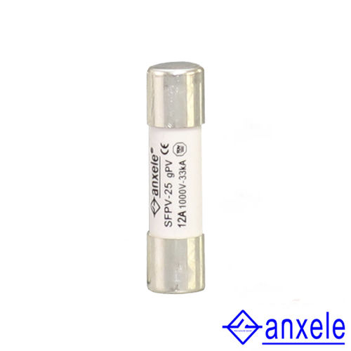圆柱形熔断器 - SFPV-25 - SHANGHAI ANSON ELECTRIC TECHNOLOGY CO.,LTD - 快速 / 直流 / 光伏应用