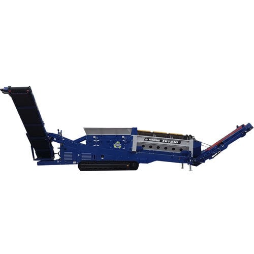 建筑工地筛选机 - TRT516  - EDGE Innovate - 滚筒 / 螺旋 / 用于散料