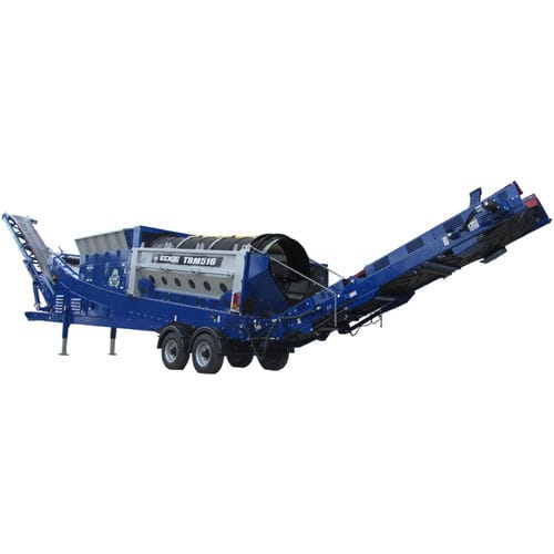 建筑工地筛选机 - TRM516-M - EDGE Innovate - 控制 / 滚筒 / 螺旋
