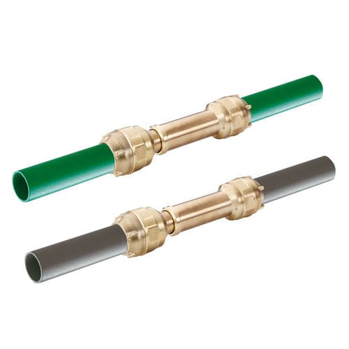 液压接头 - 1106V - BEULCO GmbH & Co. KG - 推入式 / 直线型 / 黄铜