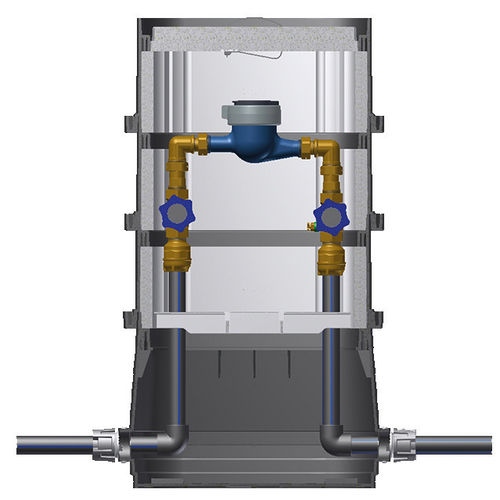 长方形盒 - 69000-2 - BEULCO GmbH & Co. KG - 水表