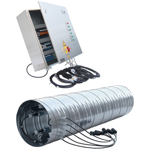 风管式空调设备 - AIRPURION inline D500 - PURION GmbH - 工业 / 住宅 / 用于办公室