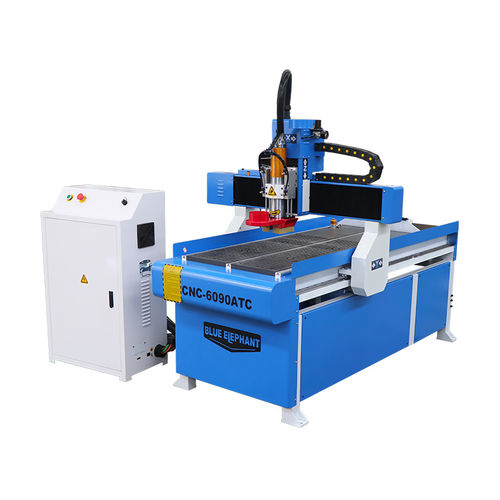 CNC数控镂床 - ELECNC-6090ATC - Jinan Blue Elephant CNC Machinery Co.,Ltd - 3轴 / 单主轴 / 用于PVC