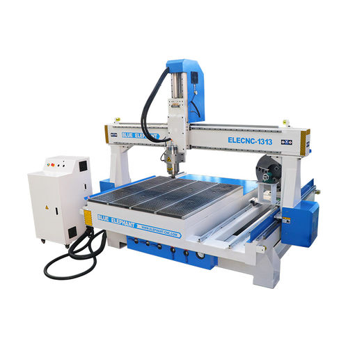 CNC数控镂床 - ELECNC-1313 - Jinan Blue Elephant CNC Machinery Co.,Ltd - 4轴 / 机轴式 / 橡胶