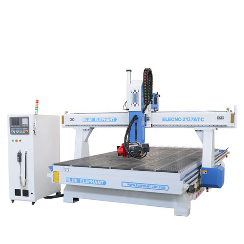 CNC数控镂床 - ELECNC-2137ATC - Jinan Blue Elephant CNC Machinery Co.,Ltd - 4轴 / 单主轴 / 木材