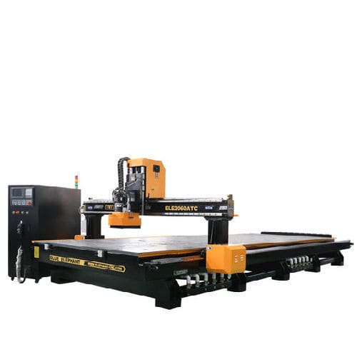 CNC数控镂床 - ELECNC-2060 - Jinan Blue Elephant CNC Machinery Co.,Ltd - 3轴 / 单主轴 / 用于木材
