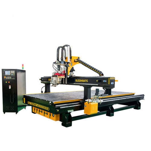 CNC数控镂床 - ELECNC-2040 - Jinan Blue Elephant CNC Machinery Co.,Ltd - 3轴 / 单主轴 / 用于木材