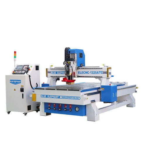 CNC数控镂床 - ELECNC-1325ATC - Jinan Blue Elephant CNC Machinery Co.,Ltd - 3轴 / 金属 / 用于复合材料