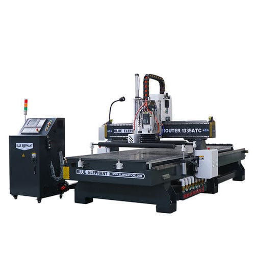 CNC数控镂床 - ELECNC-1335 - Jinan Blue Elephant CNC Machinery Co.,Ltd - 3轴 / 单主轴 / 用于木材