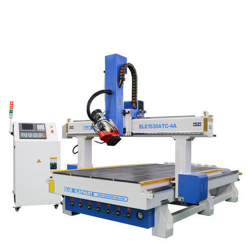 机轴式雕刻机 - ELECNC-1530ATC-4 - Jinan Blue Elephant CNC Machinery Co.,Ltd - 木材 / 金属 / 塑料