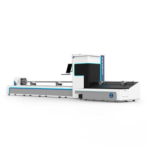 光纤激光切割机 - ELECNC-6160T - Jinan Blue Elephant CNC Machinery Co.,Ltd - 用于金属 / 管道 / CNC数控
