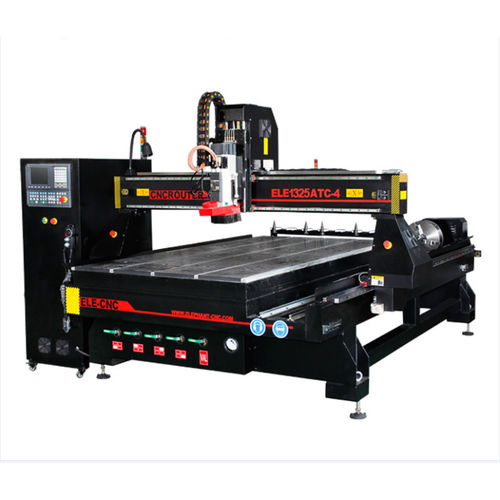 CNC数控镂床 - ELECNC-1325ATC-R - Jinan Blue Elephant CNC Machinery Co.,Ltd - 3轴 / 单主轴 / 用于木材