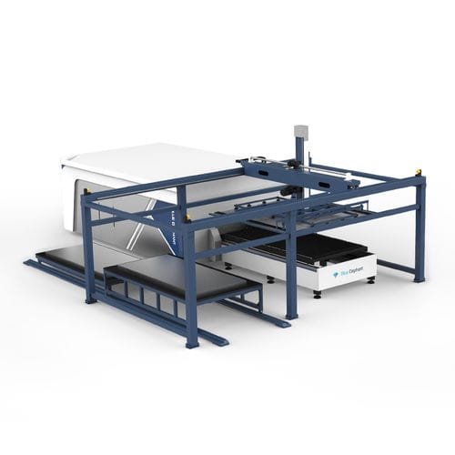 光纤激光切割机 - ELECNC-1530AS - Jinan Blue Elephant CNC Machinery Co.,Ltd - 用于金属 / 金属薄板 / CNC数控