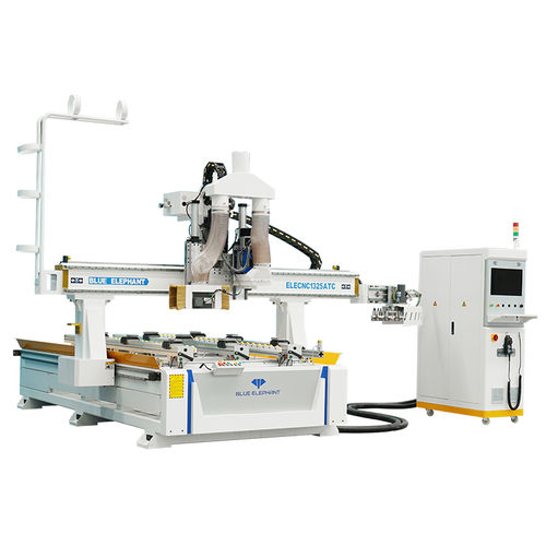 CNC数控镂床 - ELECNC-1325ATC - Jinan Blue Elephant CNC Machinery Co.,Ltd - 3轴 / 单主轴 / 用于木材