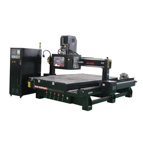 CNC数控镂床 - ELECNC-1530ATC - Jinan Blue Elephant CNC Machinery Co.,Ltd - 3轴 / 单主轴 / 用于木材