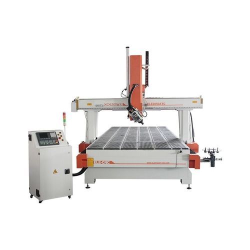 CNC数控镂床 - ELECNC2050ATC-4 - Jinan Blue Elephant CNC Machinery Co.,Ltd - 4轴 / 单主轴 / 塑料