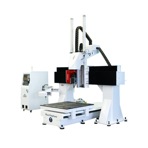 5轴CNC加工中心 - ELECNC1212-5A - Jinan Blue Elephant CNC Machinery Co.,Ltd - 旋转主轴 / 用于PVC / 用于木材