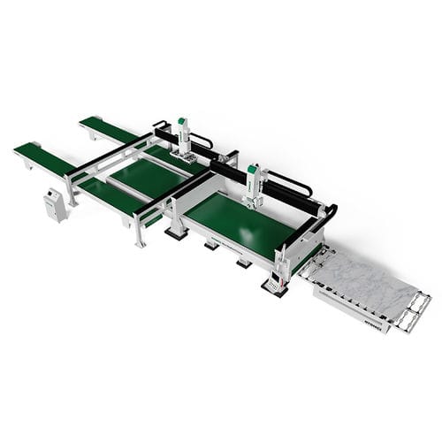 CNC数控桥锯 - QX3400-5X-SP - Jinan Blue Elephant CNC Machinery Co.,Ltd - 5轴 / 用于石材 / 用于大理石