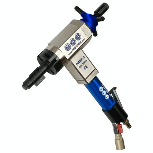 管道末端磨边机 - PREP 3 - T A G Pipe Equipment Specialists Ltd - 电动 / 气动 / 手提式