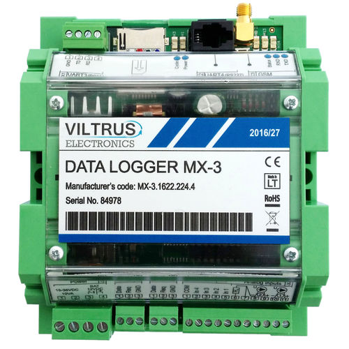 仪表总线数据记录器 - MX-3 - JSC Viltrus - MODBUS