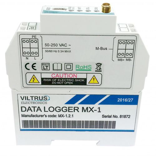 GSM/GPRS数据记录器 - MX-1 - JSC Viltrus - 用于仪表总线 / MODBUS / DIN导轨