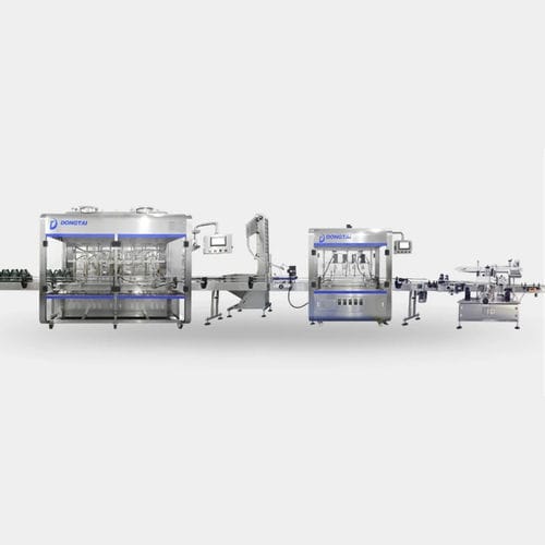 灌装封口贴标一体机 / 用于食用油 - ZLDG - Shandong Dongtai Machinery Manufacturing Co., Ltd. - 自动 / 植物油 / 用于橄榄油