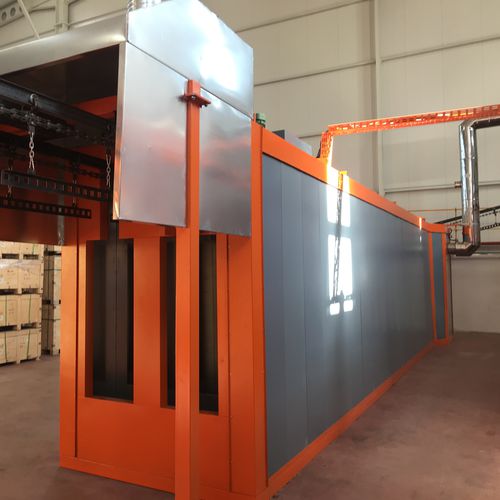 隧道炉 - U TYPE TUNNEL OVENS - İSTANBUL ELECTROSTATICS - 熟化 / 粉末喷涂