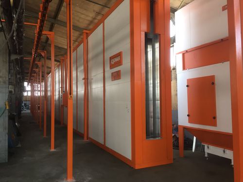 隧道炉 - TUNNEL OVENS - İSTANBUL ELECTROSTATICS - 粉末喷涂