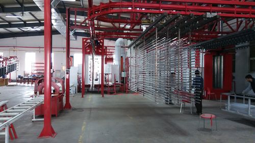 自动粉末喷涂生产线 - İSTANBUL ELECTROSTATICS - 立式