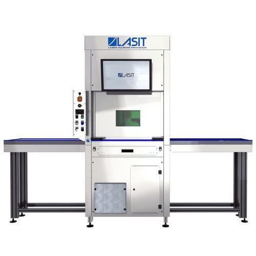 光纤激光打标机 - TowerSlide X - LASIT Laser Marking - 金属 / 落地式 / 紧凑型