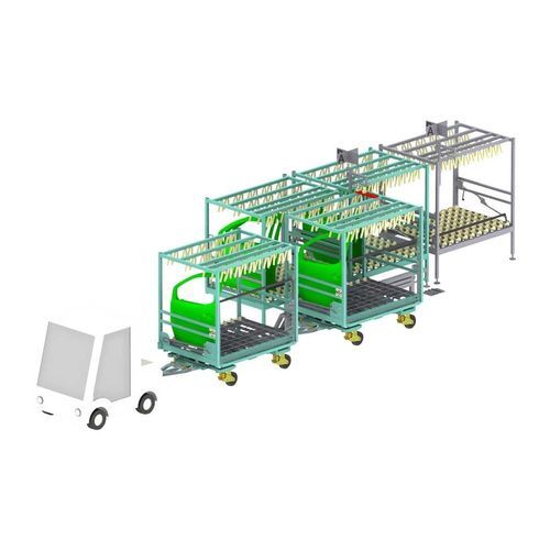 门装卸系统 - PIBRA - Industrial Solutions - 片材 / 用于车轴 / 手动