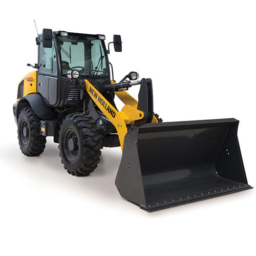 带轮装载机 - W80C  - New Holland - 铰接式 / 紧凑型 / 人体工学