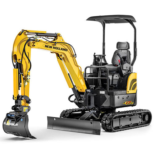 小型挖掘机 - E17C - New Holland - 履带式 / Tier 4 最终 / 用于建筑工地