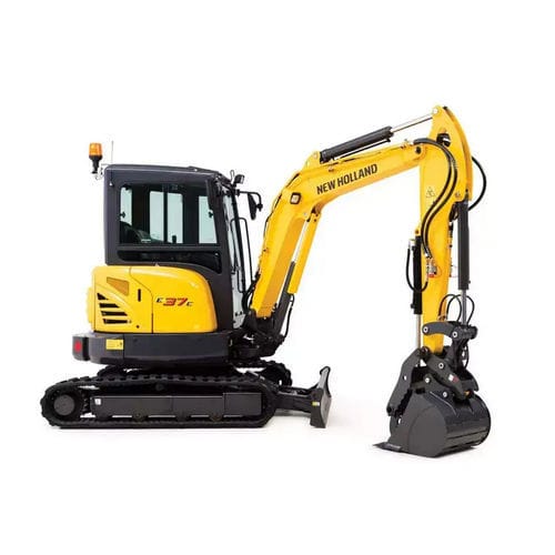 Midi挖掘机 - E57C - New Holland - 履带式 / Tier 4 最终 / 用于建筑工地