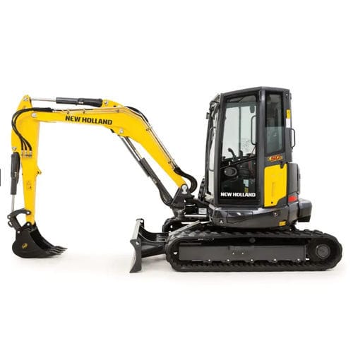小型挖掘机 - E50D - New Holland - 中型 / 履带式 / 柴油